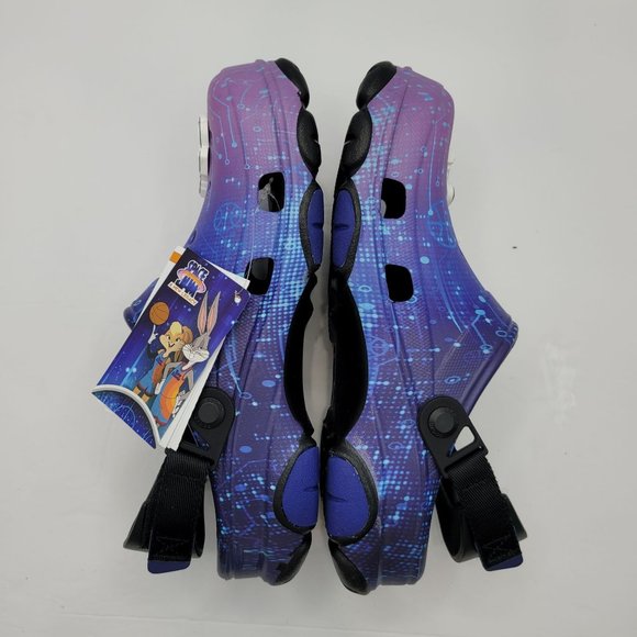 Crocs Space Jam A New Legacy Clogs Blue Purple US Size Women's 10 Men's 8 NWT - Picture 7 of 8